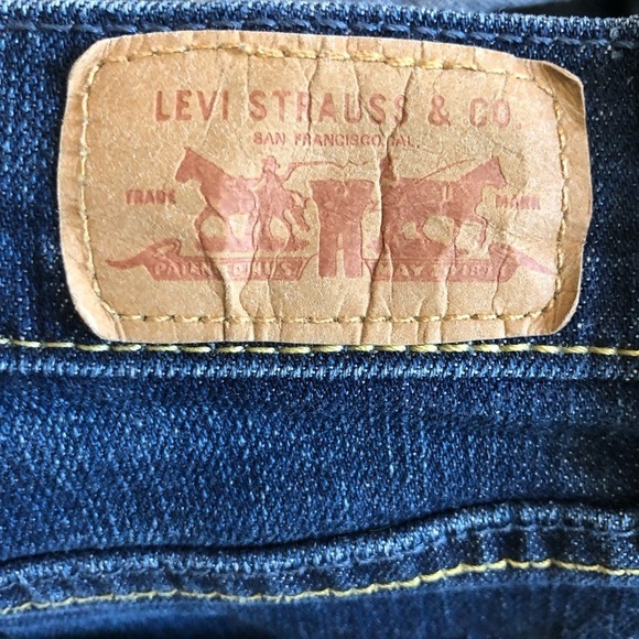 Levi’s 515 Bootcut Dark Wash Jeans Size 6 - Picture 7 of 8